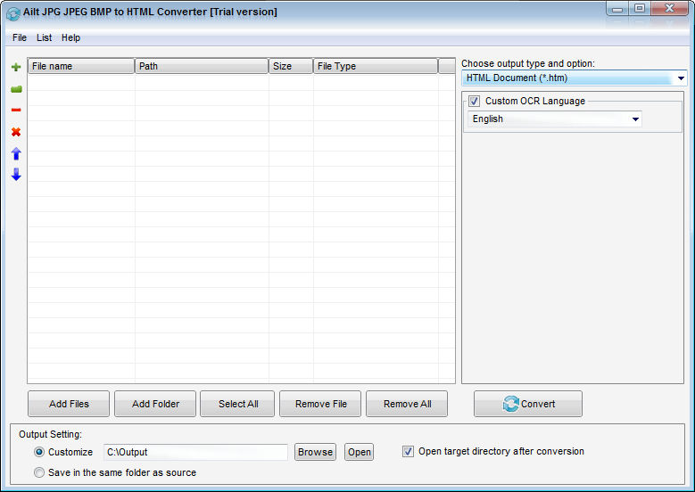 Ailt JPG JPEG BMP to HTML Converter download for free SoftDeluxe
