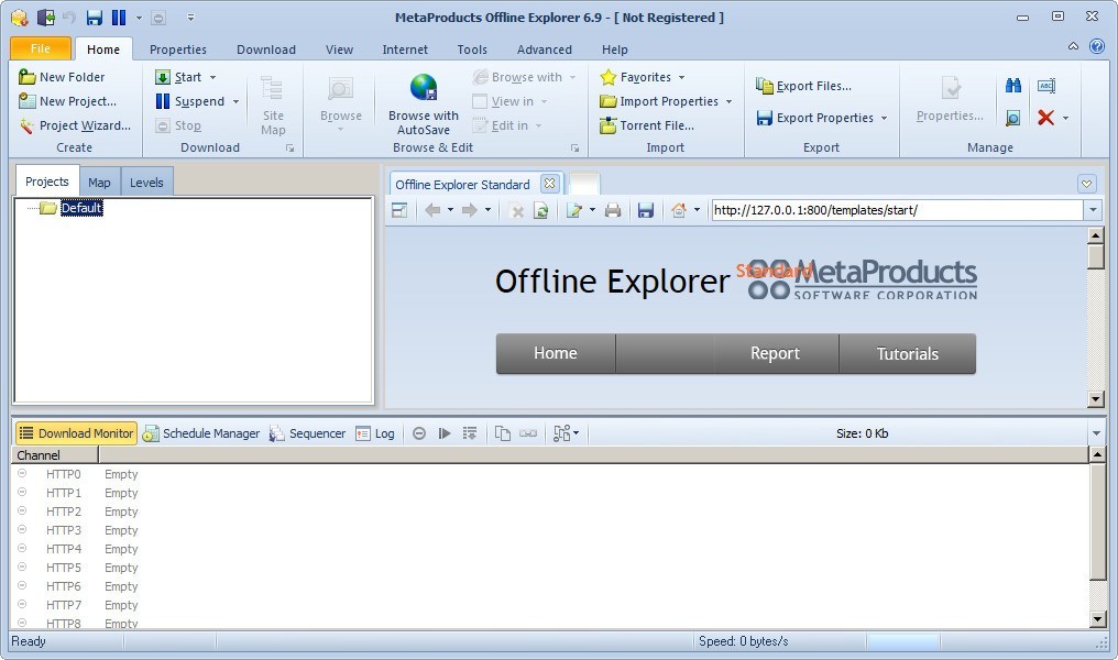 MetaProducts Offline Explorer Enterprise 8.5.0.4972 download the new