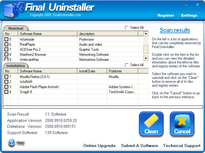 Final Uninstaller - Screenshot #9