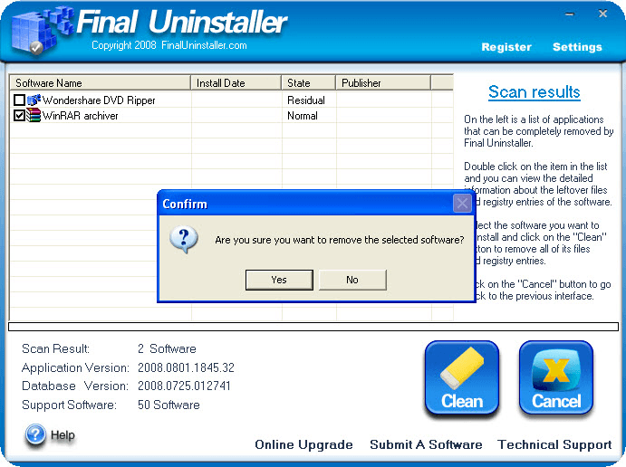 Final Uninstaller - Screenshot #8