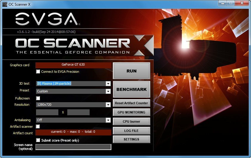 Evga oc scanner x проверка памяти