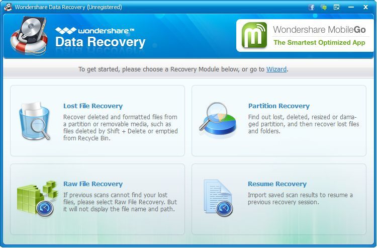 Wondershare Data Recovery - Screenshot #13