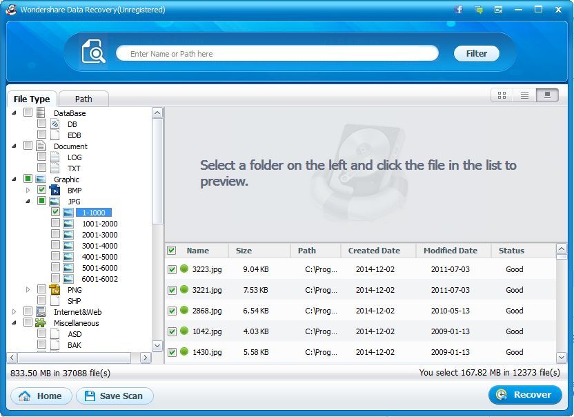free wondershare data recovery software download