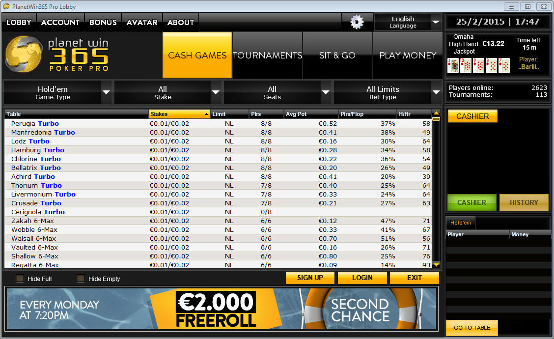 Poker planetwin365 download online
