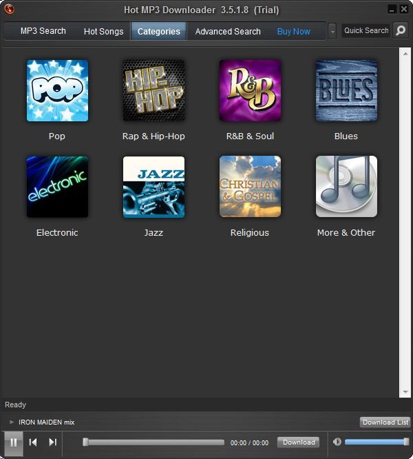 Hot MP3 Downloader - Screenshot #6