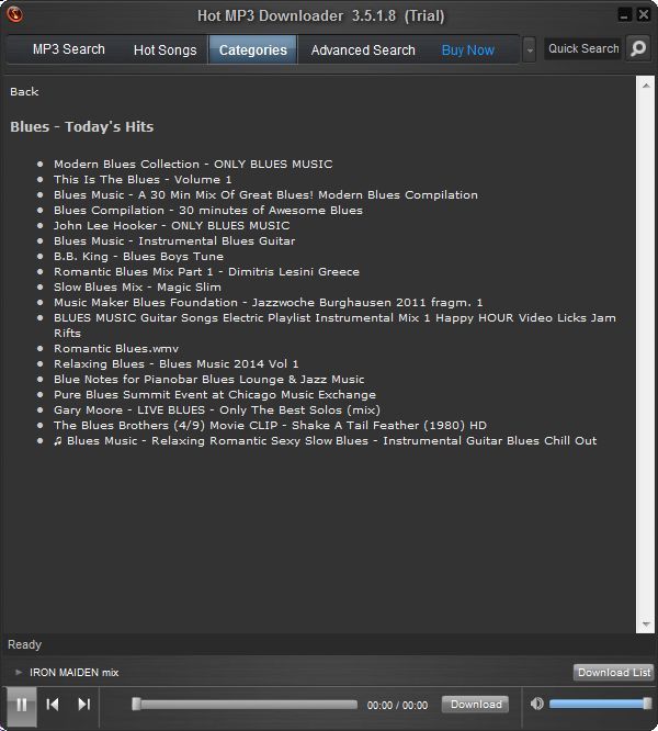 Hot MP3 Downloader - Screenshot #5