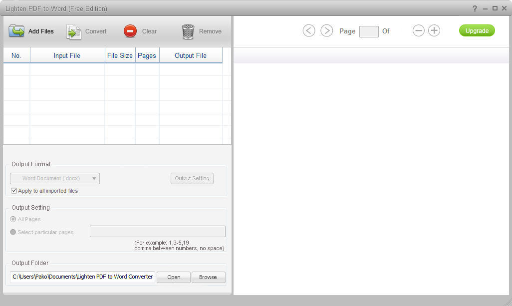 Lighten PDF To Word OCR Free Edition Download For Free SoftDeluxe