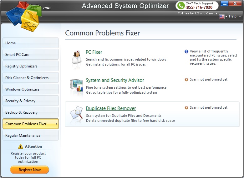 downloading Advanced System Optimizer 3.81.8181.238