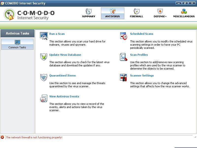 COMODO Internet Security - Screenshot #18