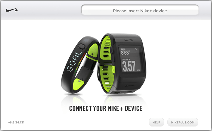 Nike+ Connect - Screenshot #1