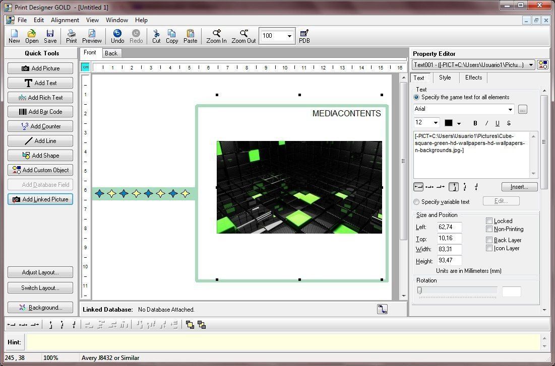 Print Designer GOLD - Screenshot #7