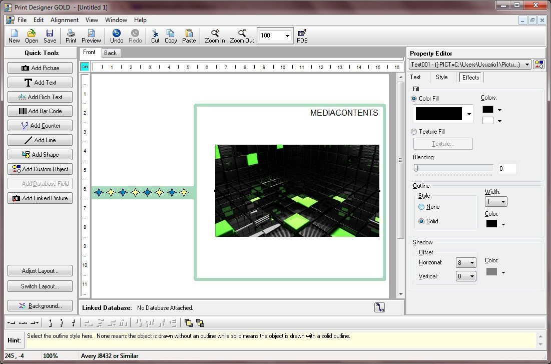 Print Designer GOLD - Screenshot #6