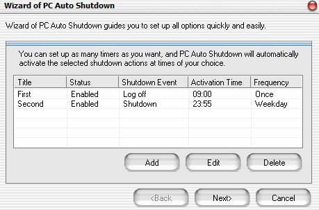 PC Auto Shutdown - Screenshot #12