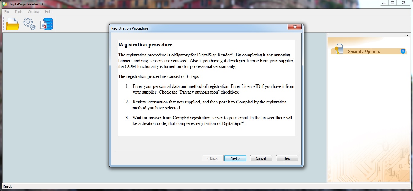 DigitalSign Reader - Screenshot #1
