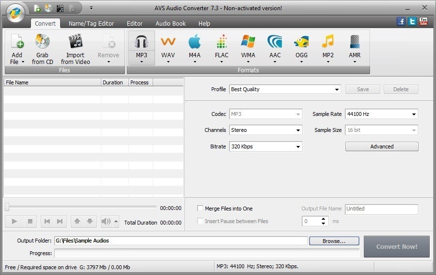 AVS Audio Converter - Screenshot #12