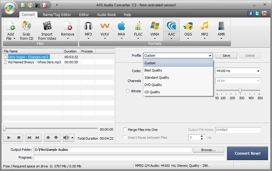 AVS Audio Converter - Screenshot #11