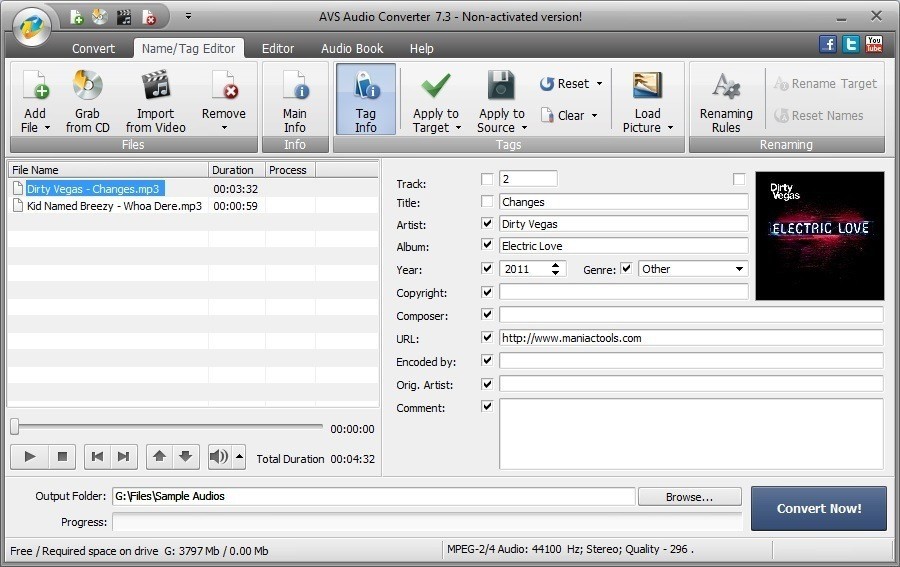 AVS Audio Converter - Screenshot #10