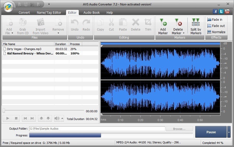 AVS Audio Converter - Screenshot #6