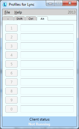 Profiles for Lync 2013 - Screenshot #1