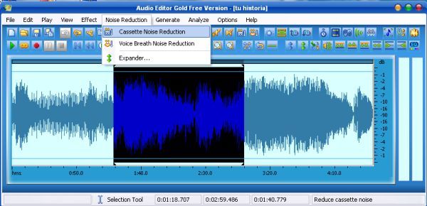 Audio Editor Gold - Screenshot #6