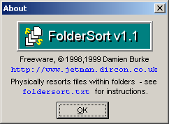 FolderSort - Screenshot #2