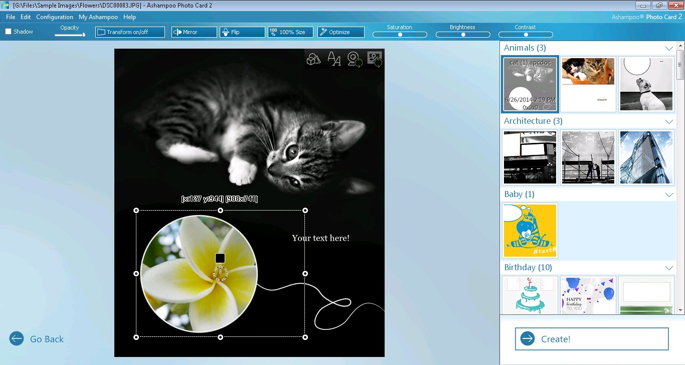 Ashampoo Photo Card - Screenshot #6