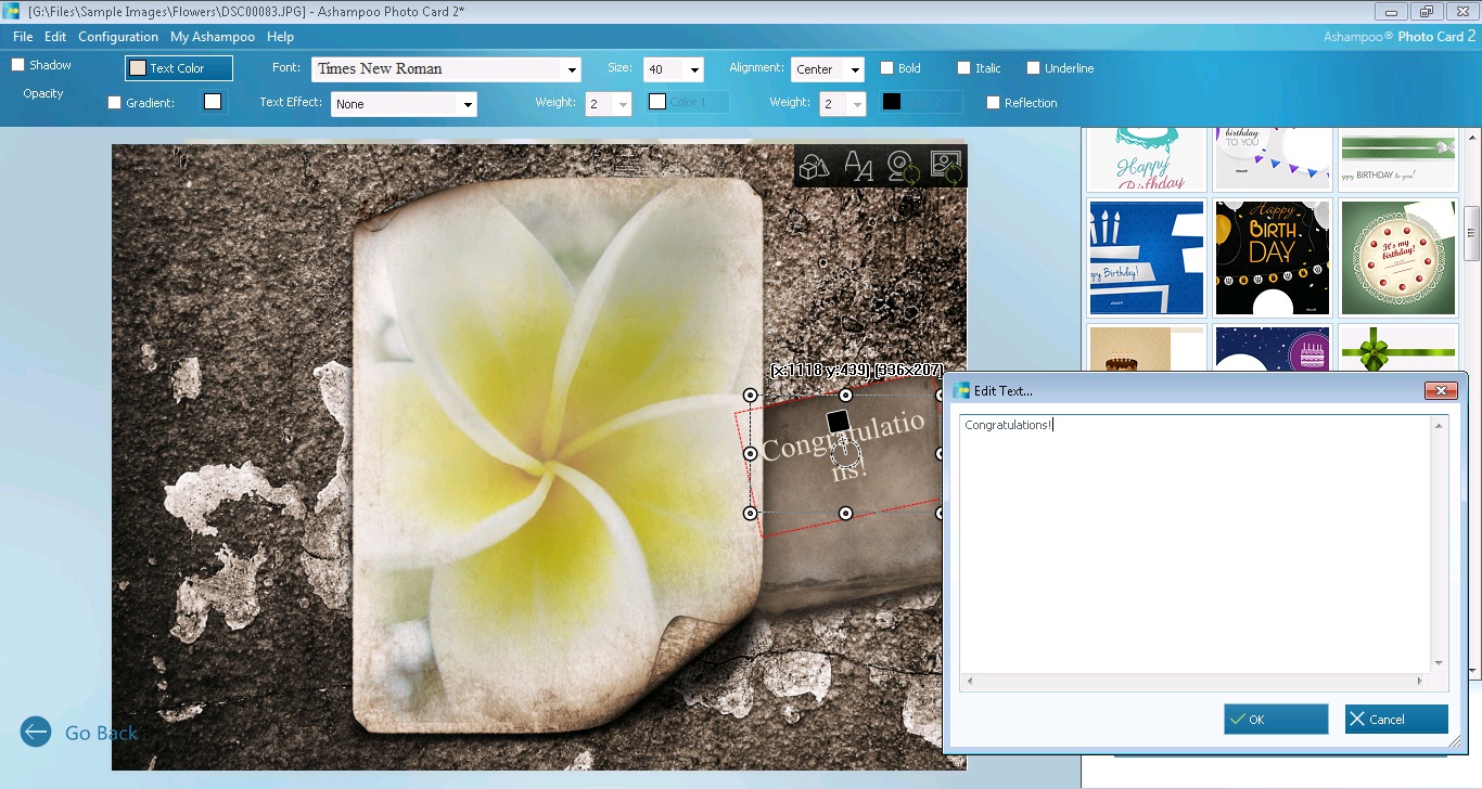 Ashampoo Photo Card - Screenshot #5