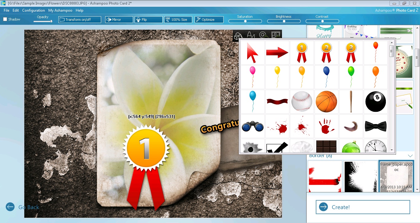 Ashampoo Photo Card - Screenshot #3