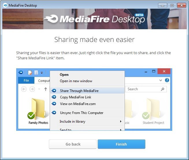 MediaFire Desktop - Screenshot #7