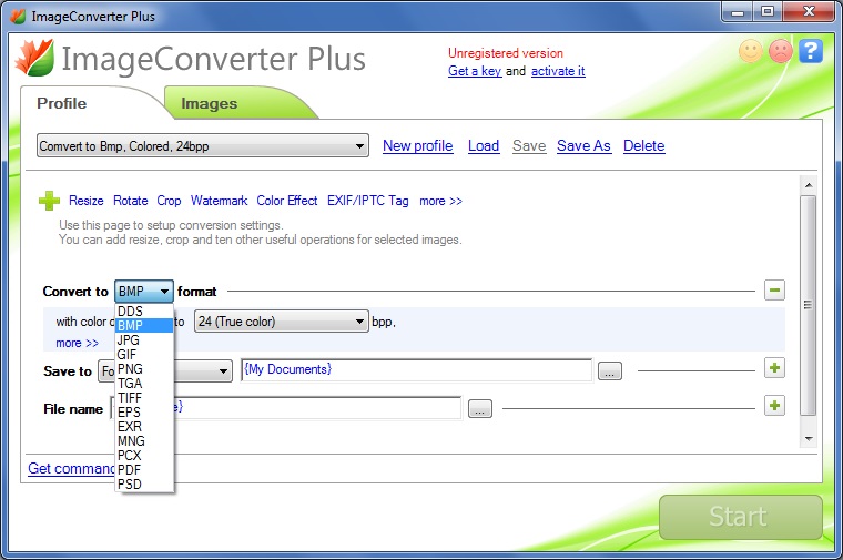 ImageConverter Plus - Screenshot #7