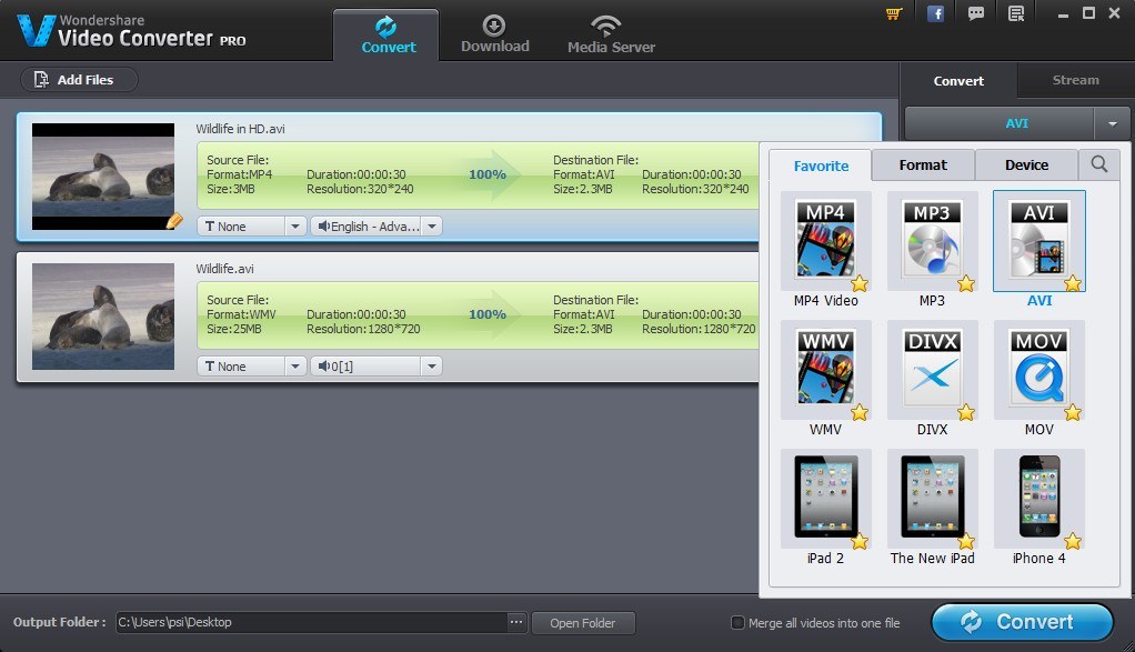 Wondershare Video Converter Pro - Screenshot #17