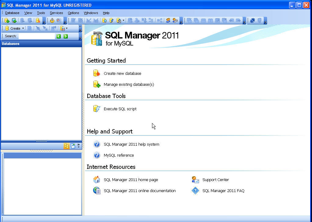 EMS SQL Manager 2005 for MySQL - Screenshot #1