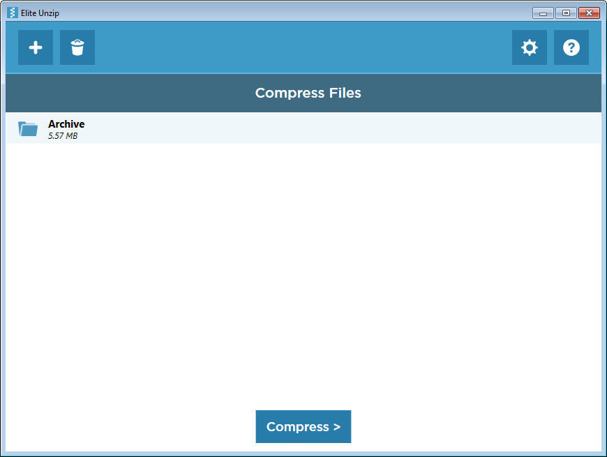 Elite Unzip - Screenshot #4