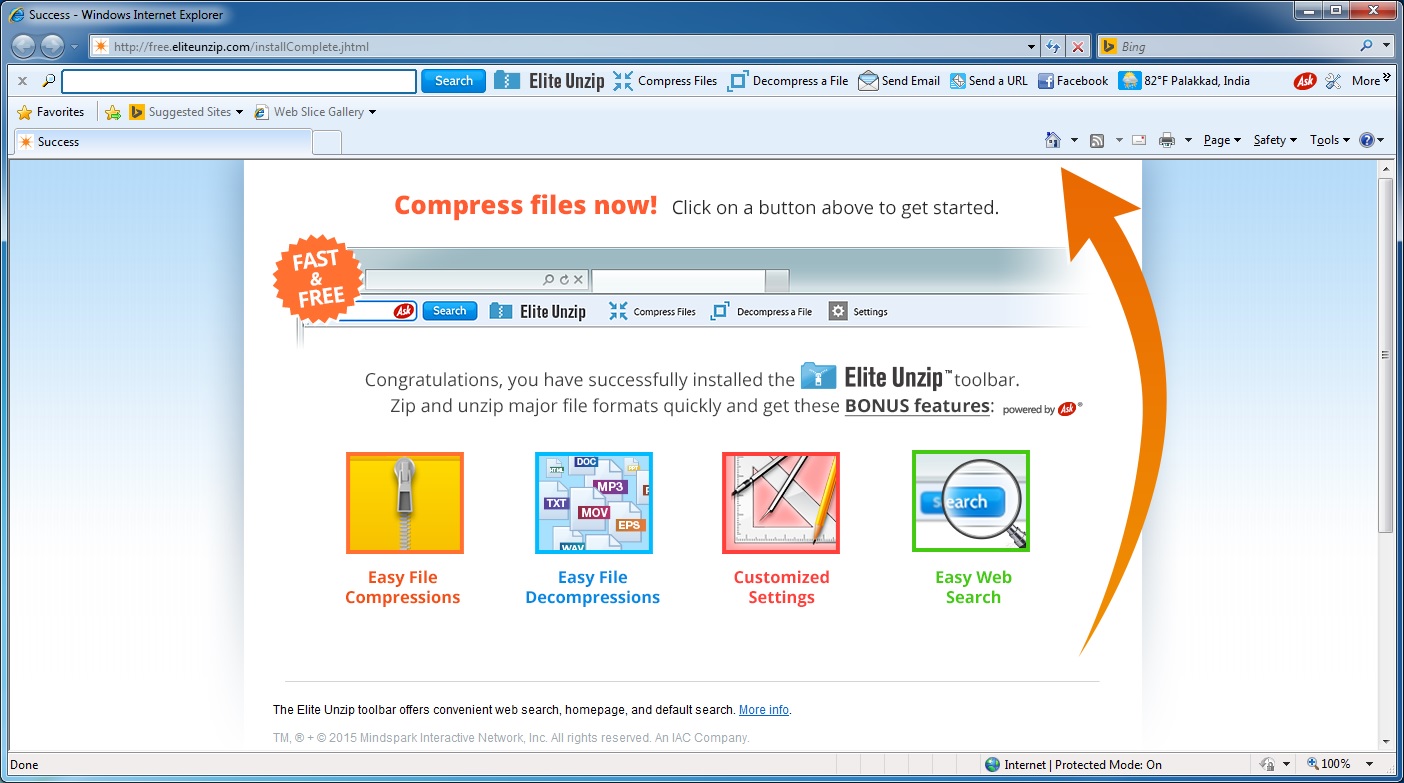 Elite Unzip - Screenshot #1