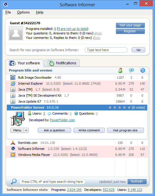 PowerFolder - Screenshot #3