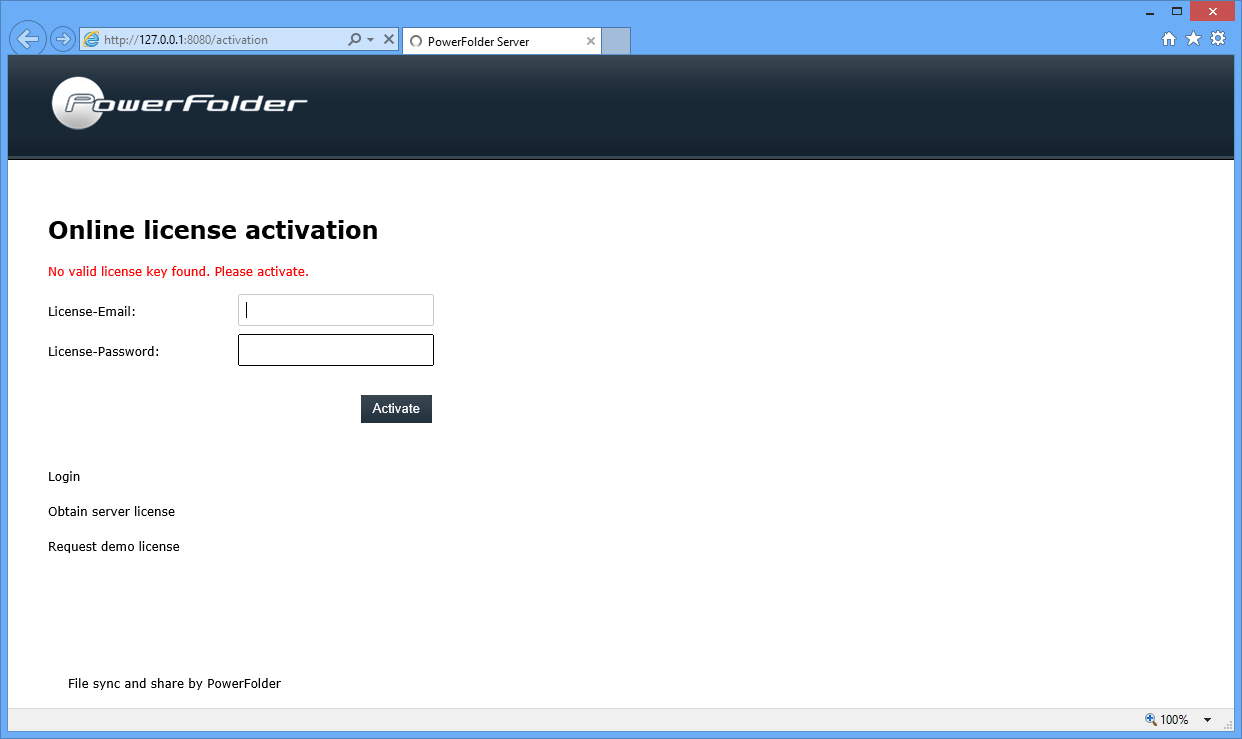 PowerFolder - Screenshot #2