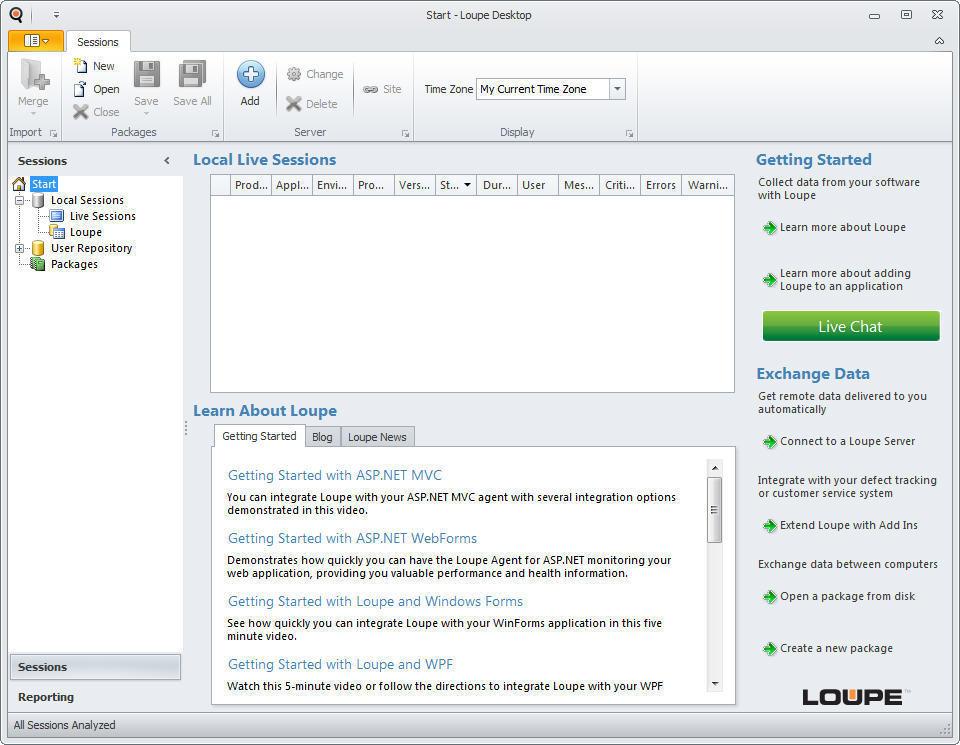Gibraltar Loupe Desktop - Screenshot #2
