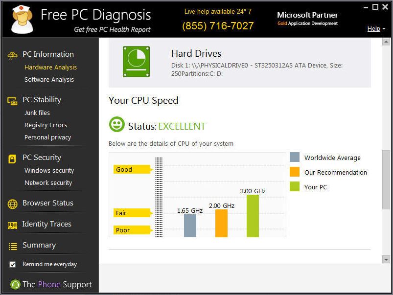 Free PC Diagnosis download for free SoftDeluxe