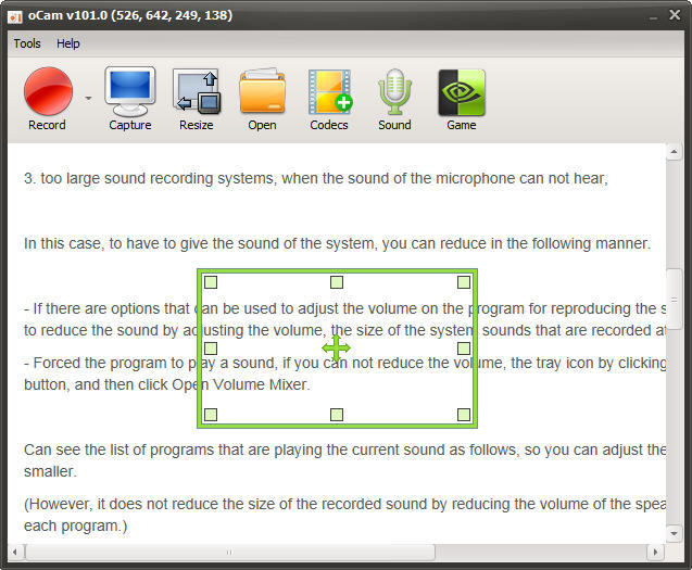 oCam - Screenshot #9