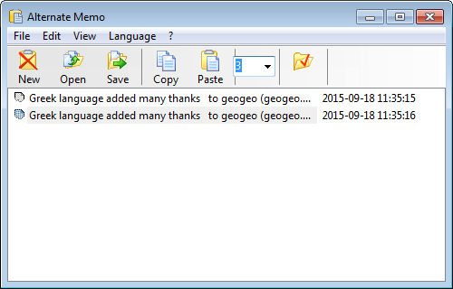 Alternate Memo - Screenshot #3