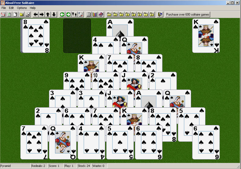 Absol Free Solitaire - Screenshot #1