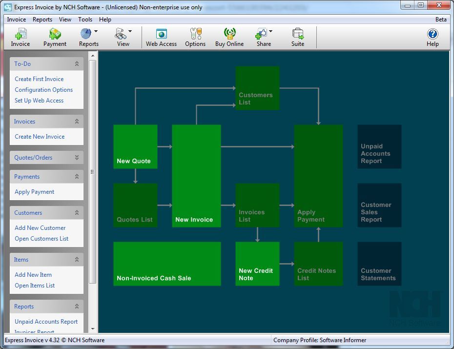 express invoice professional invoicing with