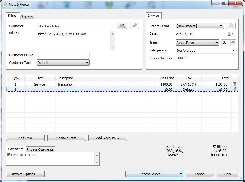 free download express invoice full version