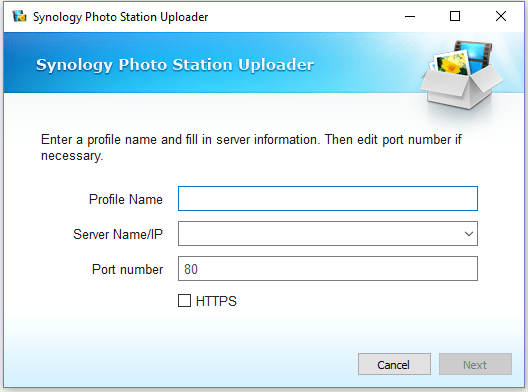 Photo Station Uploader - Screenshot #1
