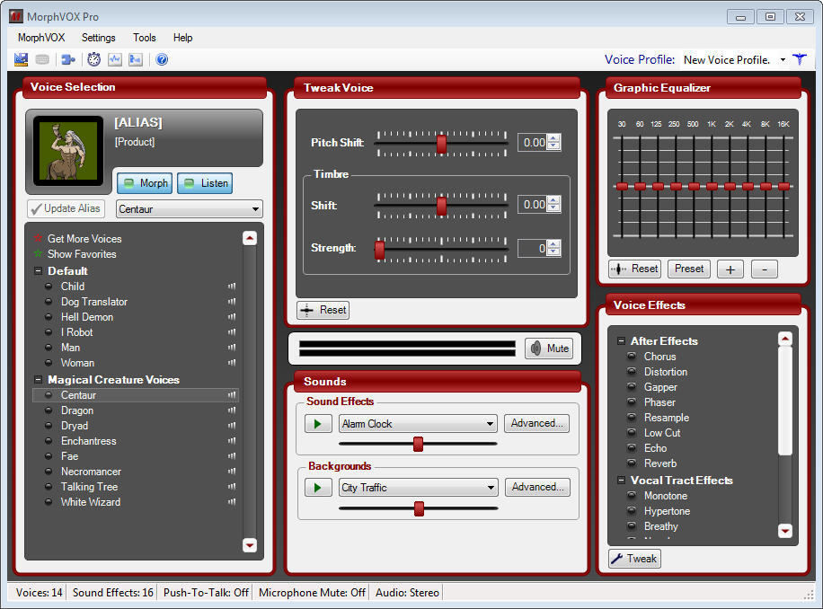 Magical Creature Voices for MorphVOX - Screenshot #1