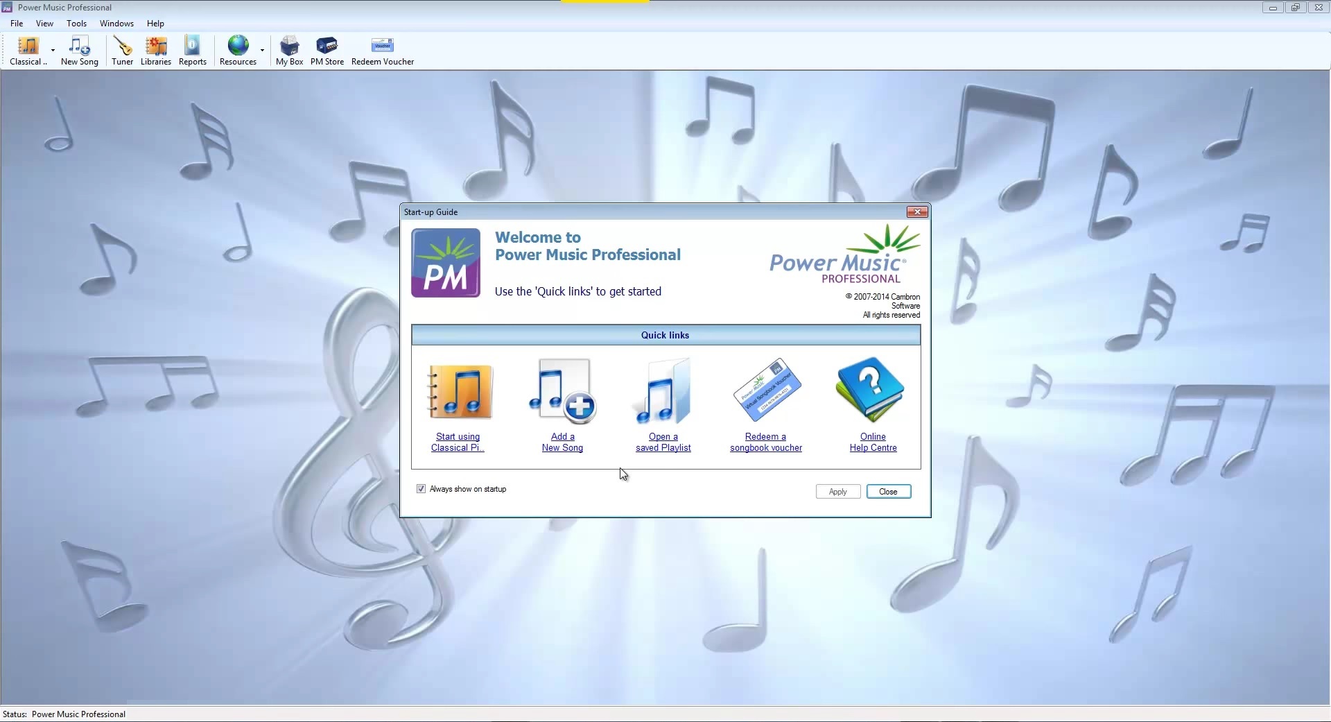 Power Music Professional - Screenshot #1
