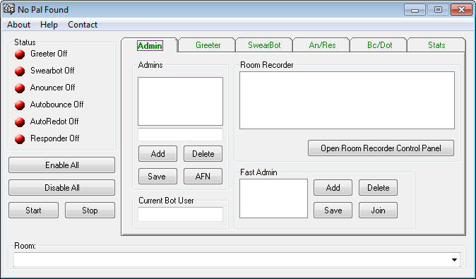 Admin Bot - Screenshot #1
