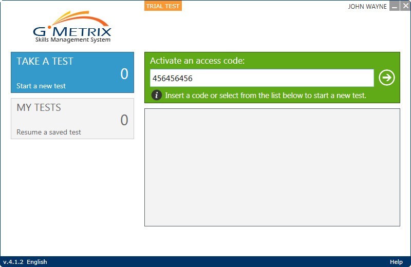 GMetrix SMS - Screenshot #1