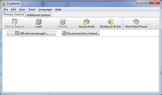 Cryptainer PE latest version - Get best Windows software