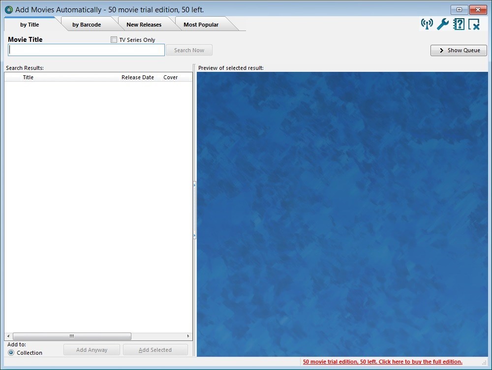 Collectorz.com Movie Collector - Screenshot #1